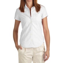 Bogner Fire + Ice Cilia Cotton Shirt - Short Sleeve (For Women) in White - Closeouts