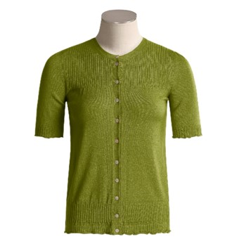 Bogner Geena Knit Shirt - Elbow Sleeve (For Women) in Avacado