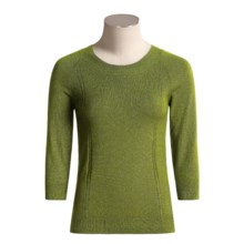 Bogner Gela Knit Shirt - 3/4 Sleeve (For Women) in Avacado - Closeouts