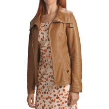 Bogner Gilly Jacket - Deerskin (For Women) in 387 Brown - Closeouts