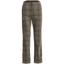 Bogner Lorina-G Golf Pants - Stretch Corduroy (For Women) in Checkered Corduroy - Closeouts