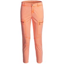 Bogner Lucea-G Stretch Cotton Golf Pants (For Women) in Orange - Closeouts