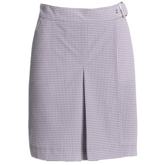 Bogner Maiken Wrap-Around Golf Skirt (For Women) in Purple/White