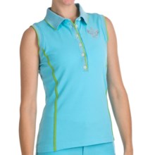 Bogner Marga Golf Polo Shirt - Sleeveless (For Women) in Turquoise - Closeouts