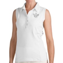 Bogner Marga Golf Polo Shirt - Sleeveless (For Women) in White - Closeouts