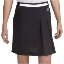 Bogner Marina Fitness Functional Golf Skort (For Women) in Black - Closeouts