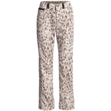 Bogner Marta Golf Pants - Snow Leopard (For Women) in Leopard Print - Closeouts