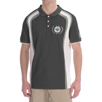 Bogner Pascal Polo Golf Shirt - Short Sleeve (For Men) in Black