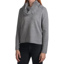 Bogner Rosetta Wool-Cashmere Sweater (For Women) in Light Grey - Closeouts