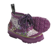 Bogs Footwear Charlot Boots - Waterproof (For Kids and Youth Girls) in Lavendar - Closeouts