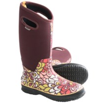 Bogs Footwear Classic High Vintage Rain Boots - Waterproof (For Women) in Burgundy - Closeouts