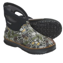 Bogs Footwear Classic Short May Flowers Rain Boots - Waterproof (For Women) in Brown - Closeouts