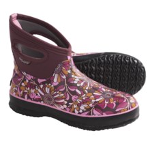 Bogs Footwear Classic Short Mumsie Rain Boots - Waterproof (For Women) in Burgundy - Closeouts