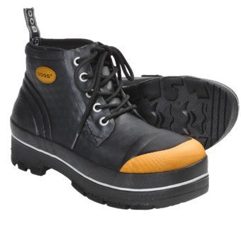 Bogs Footwear Industrial Rubber Chukka Boots - Waterproof, Steel Toe (For Men) in Black