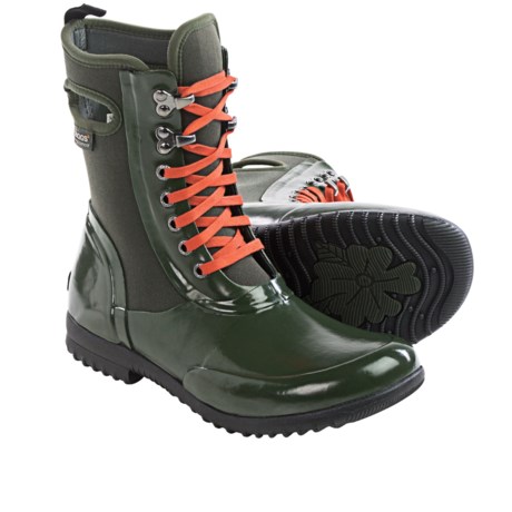 Bogs Footwear Sidney Lace Solid Boots Waterproof (For Women)