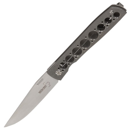 Boker Plus Urban Trapper Folding Pocket Knife Straight Edge, Frame Lock