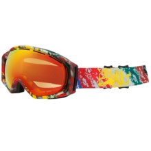 Bolle Gravity Snowsport Goggles in Mural Fire/Orange 35 - Closeouts