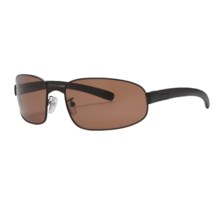 Bolle Mingo Sport Sunglasses - Polarized in Satin Brown/Sandstone - Closeouts