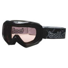 Bolle Quasar Snowsport Goggles - Modulator Vermillion Lens in Black Plaid/Modulator Vermillion - Closeouts