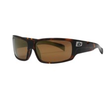 Bolle Tetra Sunglasses - Polarized, Marine Mirror Lenses in Dark Tortoise/Inland Gold - Closeouts