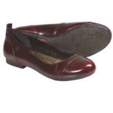 Born Annibell Shoes - Leather, Slip-Ons (For Women) in Red - Closeouts