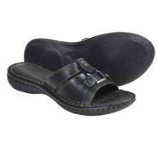 Born Beatrice Leather Sandals (For Women) in Black Leather - Closeouts