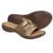 Born Beatrice Leather Sandals (For Women) in Gold Metallic