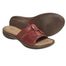 Born Beatrice Leather Sandals (For Women) in Red Leather - Closeouts