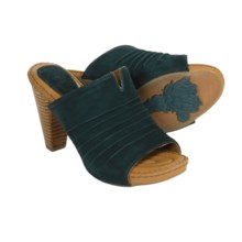 Born Damsel Shoes - Suede (For Women) in Teal - Closeouts