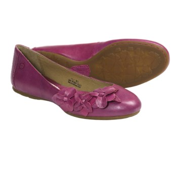 Born Gemma Ballerina Shoes (For Women) in Rose Leather
