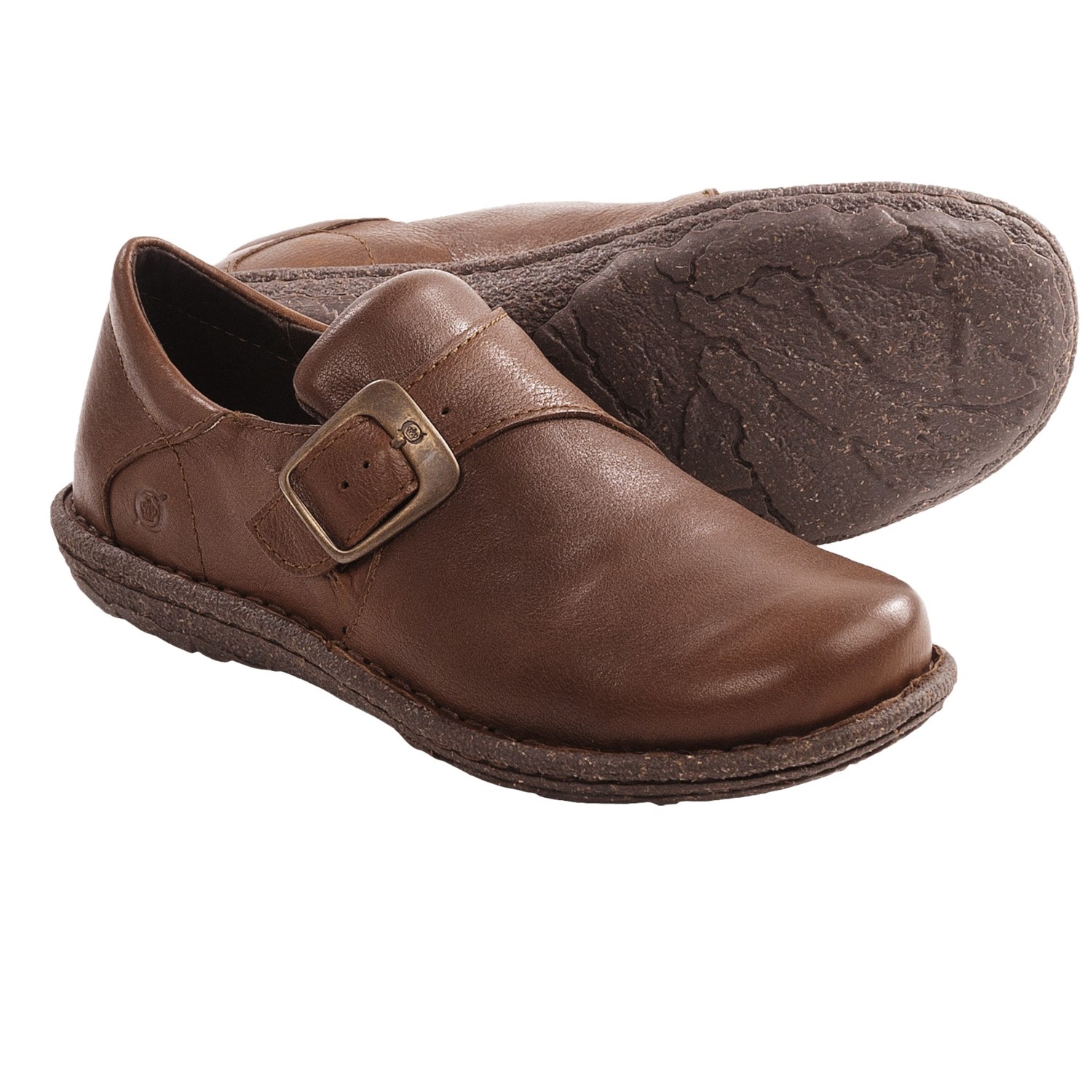 Born Juanita Buckle Shoes - Leather (For Women) in Whiskey