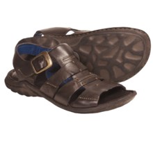 Born Kipp Fisherman Sandals - Leather (For Men) in Dark Brown Leather - Closeouts