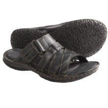 Born Panga Sandals - Leather (For Women) in Black Full Grain ...