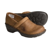 Born Toby Clogs - Leather (For Girls) in Tan Leather - Closeouts