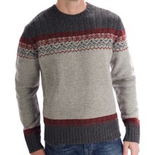 Boston Traders Fair Isle Sweater (For Men) in Grey - Closeouts
