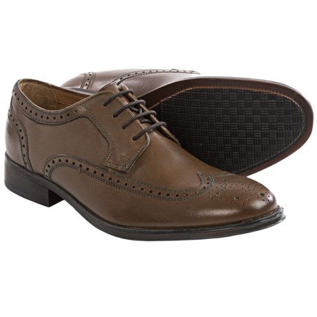 Bostonian Greer Wingtip Oxford Shoes Leather (For Men)