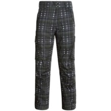 Boulder Gear Boulder Cargo Pants - Insulated (For Men) in Black Plaid - Closeouts