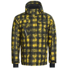 Boulder Gear Hazard Ski Jacket - Insulated (For Men) in Maize Buffalo - Closeouts