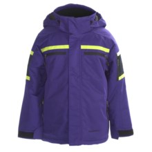 Boulder Gear Hurricane Jacket - Insulated (For Boys) in Purple Reign/Black/Citron - Closeouts