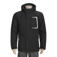 Boulder Gear Peak Jacket - Insulated (For Men) in Black/White Grid - Closeouts