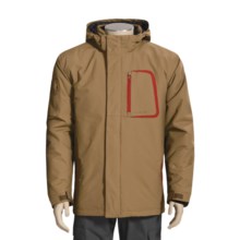 Boulder Gear Peak Jacket - Insulated (For Men) in Otter/Chilli - Closeouts