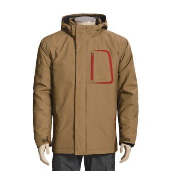 Boulder Gear Peak Jacket - Insulated (For Men) in Otter/Chilli