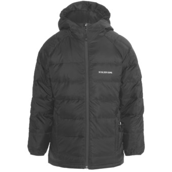 Boulder Gear Summit Down Jacket - 600 Fill Power (For Girls) in Black