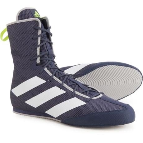 Adidas Box Hog 3 Boxing Shoes (For Men and Women) - SHADOW NAVY (4 )
