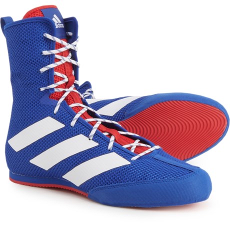 Adidas Box Hog 3 Boxing Shoes (For Men and Women) - TEAM ROYAL BLUE (4 )