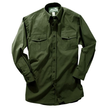 poplin safari shirt