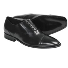 Brass Boot Mancini Oxford Shoes - Cap Toe (For Men) in Black - Closeouts