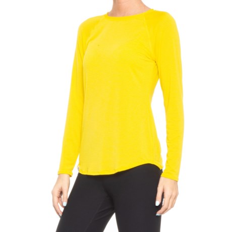 Corbeaux Breeze Base Layer Top - Long Sleeve (For Women) - MIMOSA (L )