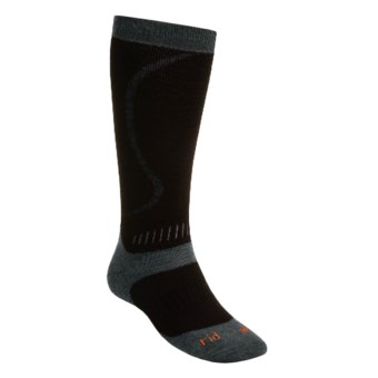 Bridgedale All Mountain Snow Sport Socks (For Men and Women) in Black / Charcoal