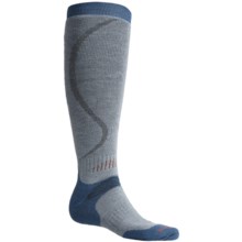 Bridgedale All Mountain Snow Sport Socks (For Men and Women) in Grey/Medium Blue - 2nds